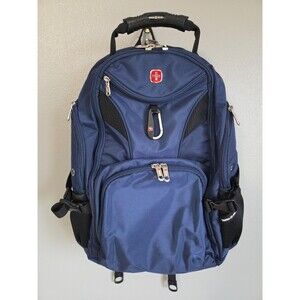 New SwissGear 5977 ScanSmart TSA Laptop Backpack - Blue - Fits 17" Laptops